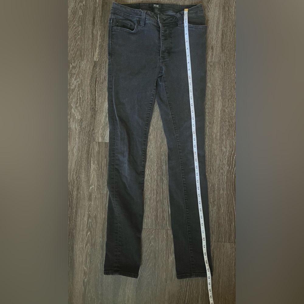 Neuw faded black jeans waist 26,